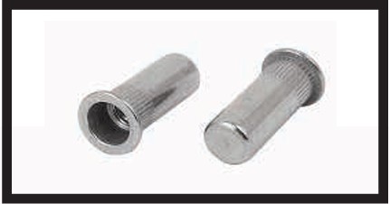 Closed End Insert Nuts – Blind Well Nuts for Hidden Thread Access and Dust Proof Sealing – EPDM Rubber Cap with Internal Nut, M6-M10, Caps Ends for Automotive, Machinery Guards and Outdoor Fixtures